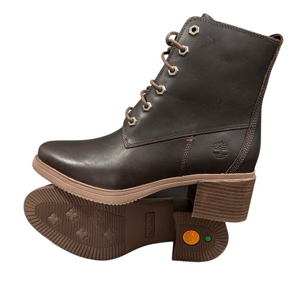 Timberland Dalston Vibe Women Mid Chelsea Boot - Chestnut - Size: 6.5 - Picture 2 of 9